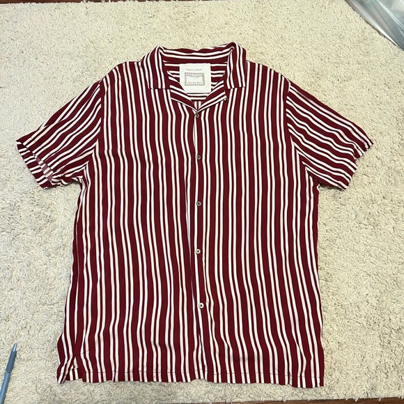 Denim & Flower Other - Denim & Flower Striped Button Up